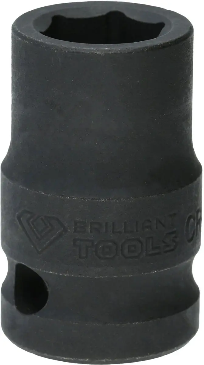 Brilliant Tools BT022634 Krachtdop 1/2" 13 mm Kort - afbeelding 2 van 3