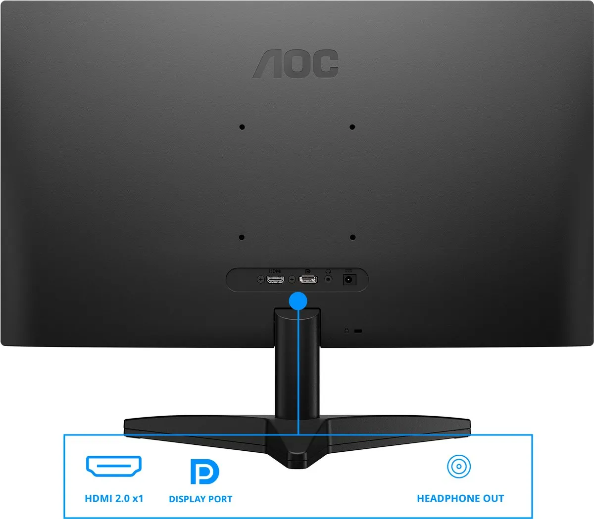 AOC B3 Q24B36X Gaming Monitor 24 inch - 144Hz - QHD IPS