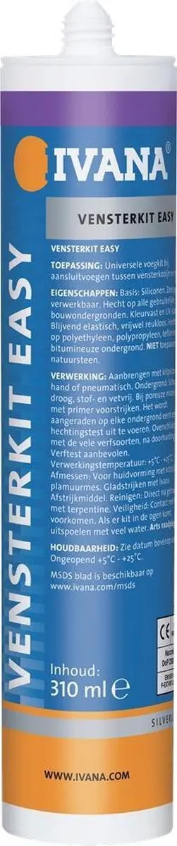 Ivana Vensterkit Easy Wit