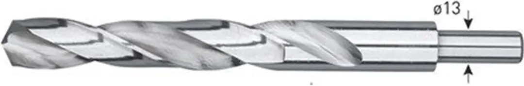 Ivana HSS Spiraalboor Met Schacht 13mm Geslepen 16.0mm