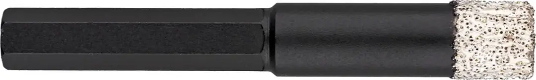 Ivana Diamanttegelboor Zwart 6-Kant 12.0mm
