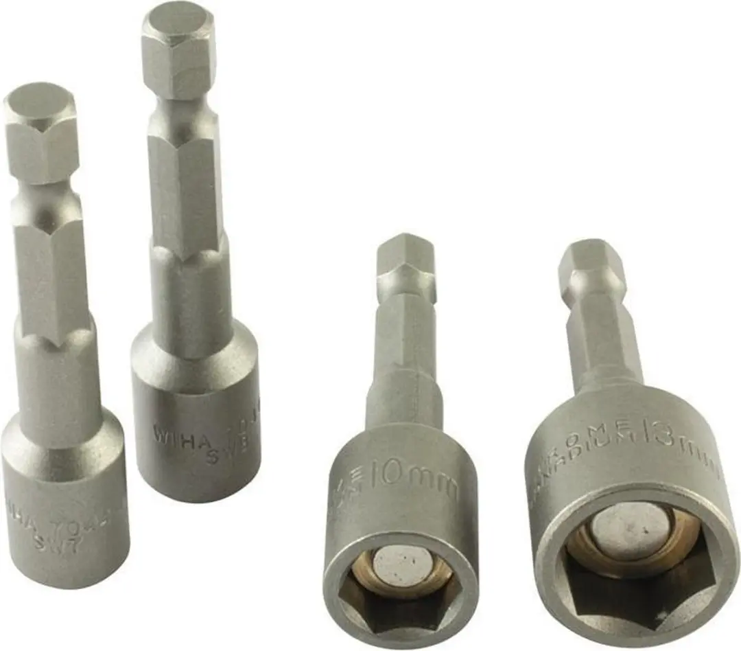 Ivana Bit Dopsleutel 1/4" Zeskant Magnetische Stift 7x55mm