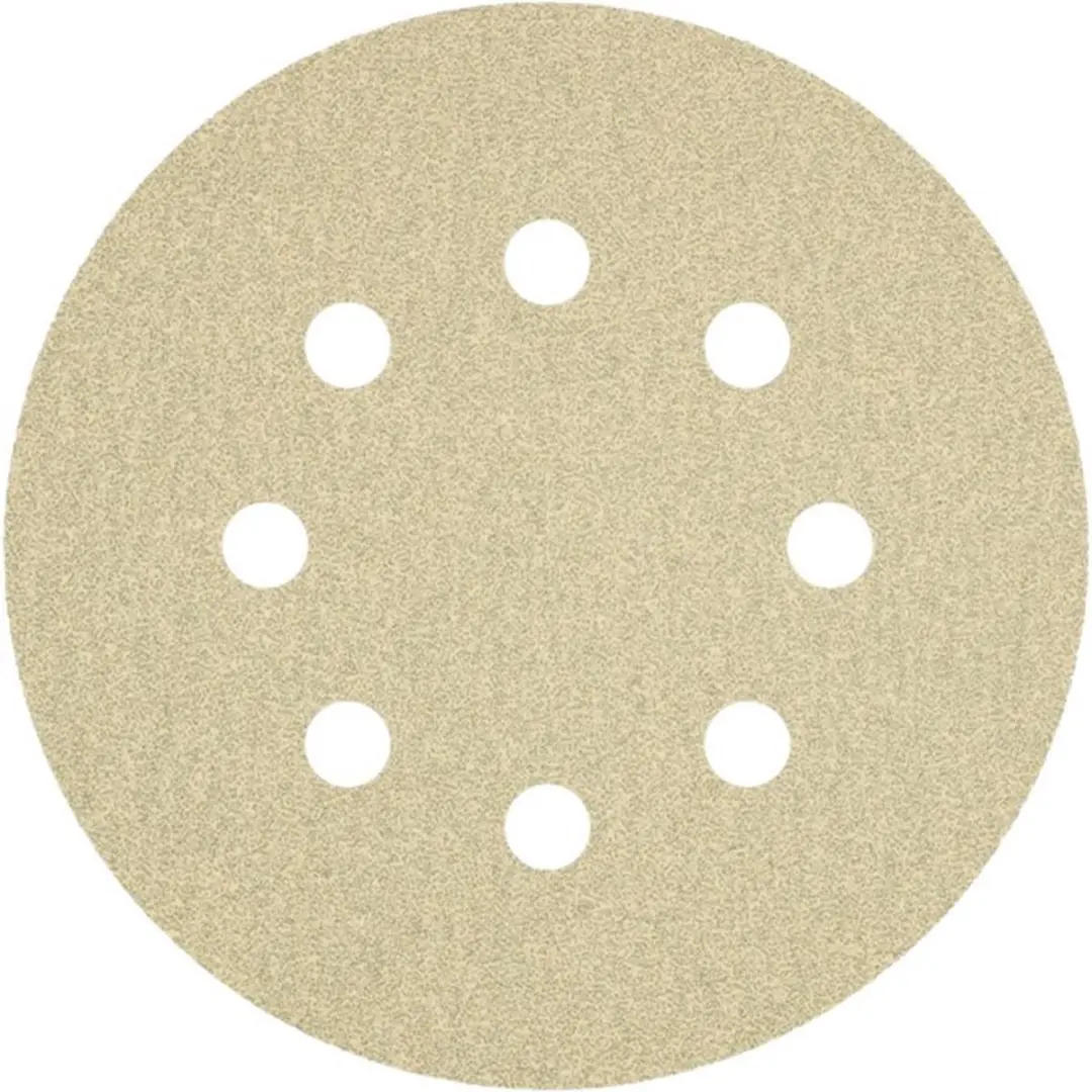 Ivana Schuurschijf Klittenband Rond 8-Gats Korrel 240 Ã˜125mm
