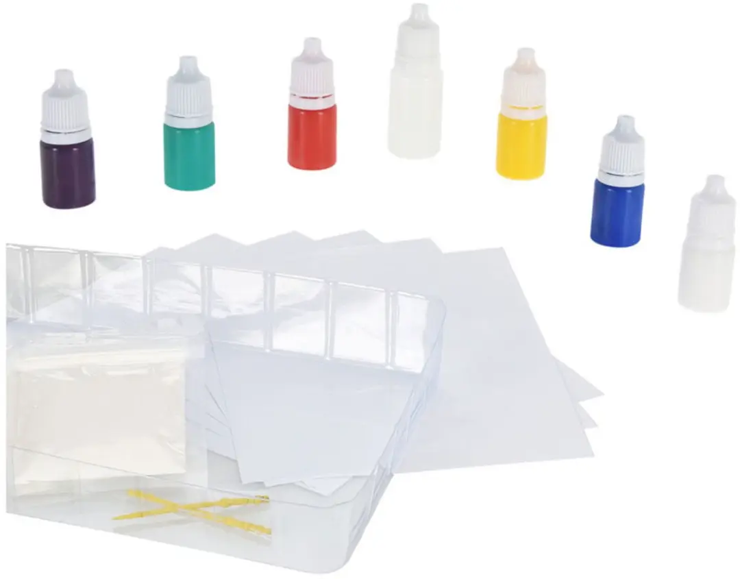 Koopman Marmerverven Set Klein - 6 Kleuren - Waterbasis - afbeelding 2 van 5