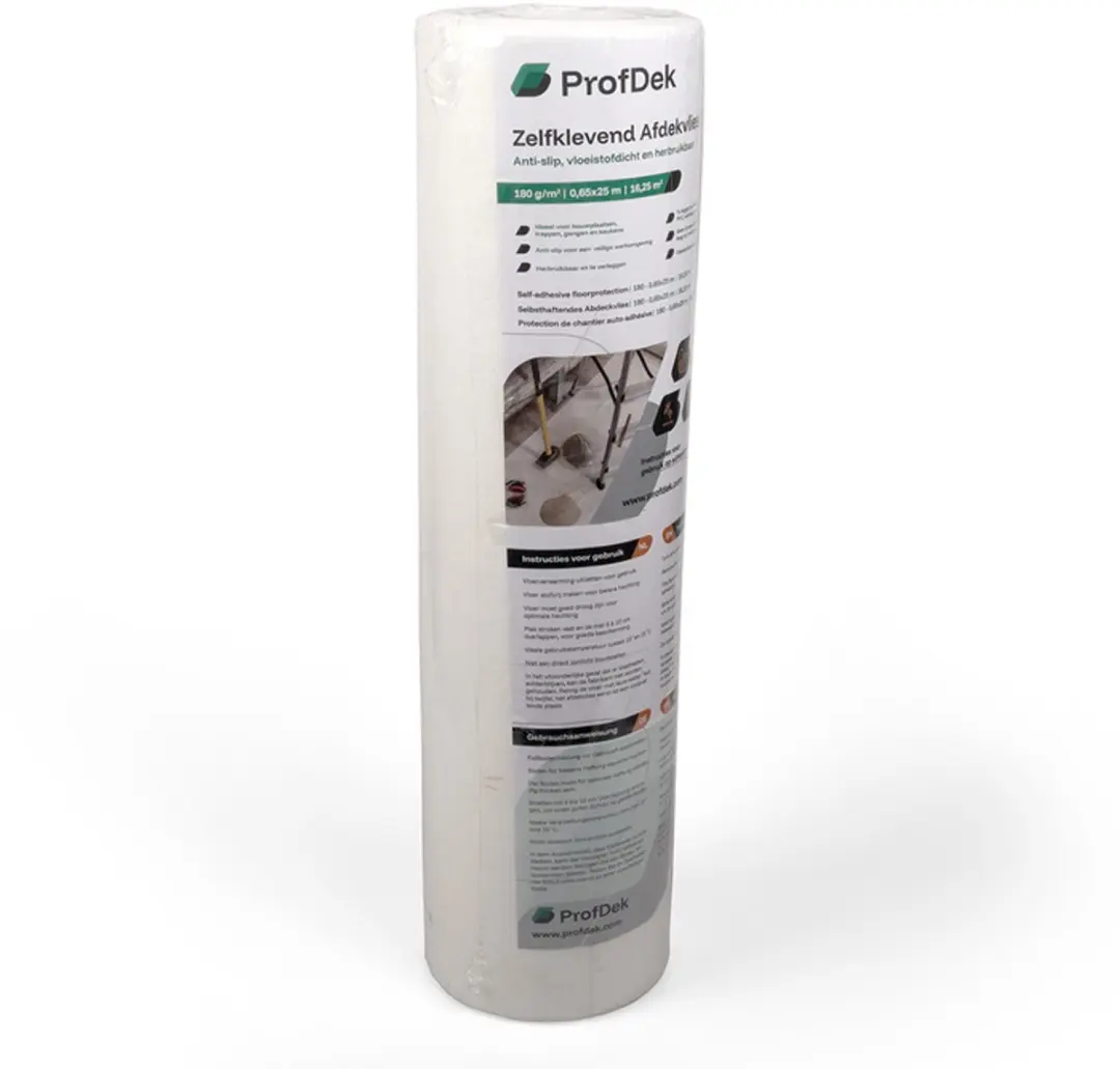 IVOL ProfDek Zelfklevend afdekvlies 180 g/m²