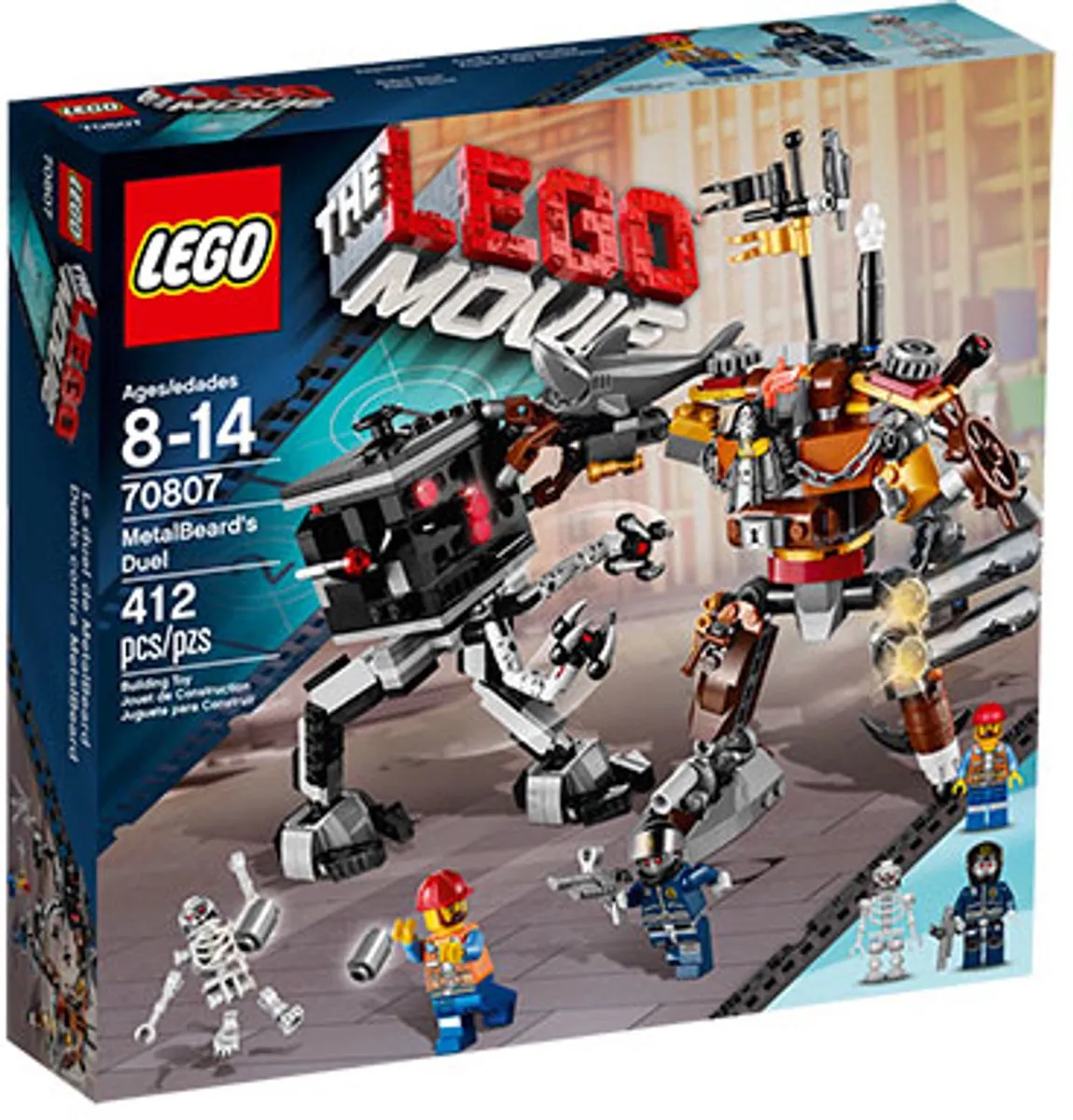LEGO The Movie Metaalbaards Duel 70807