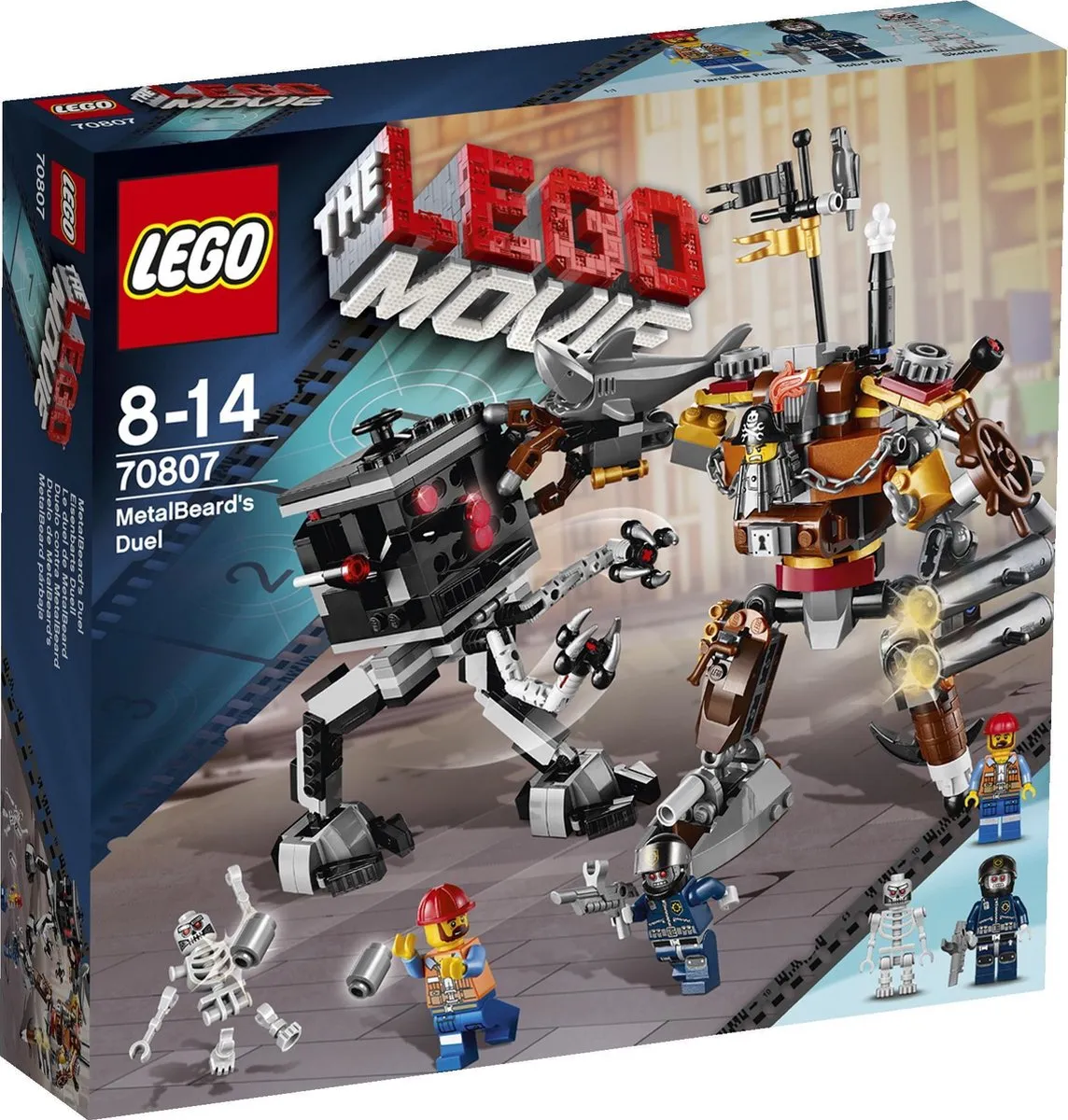 LEGO The Movie Metaalbaards Duel 70807 - 412 Stukken