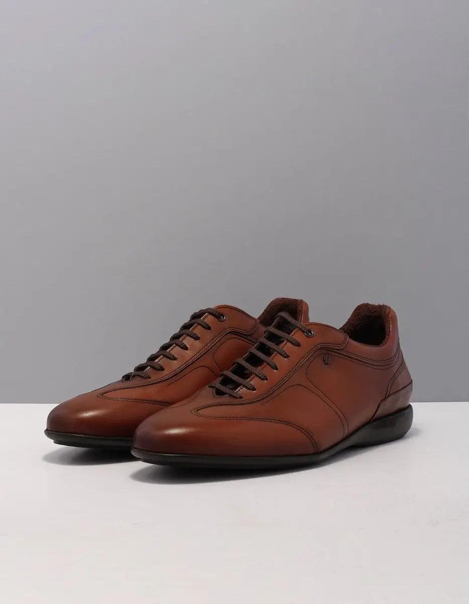 Van Bommel Senna Veterschoenen - Heren - Cognac - Maat 41 - afbeelding 3 van 6