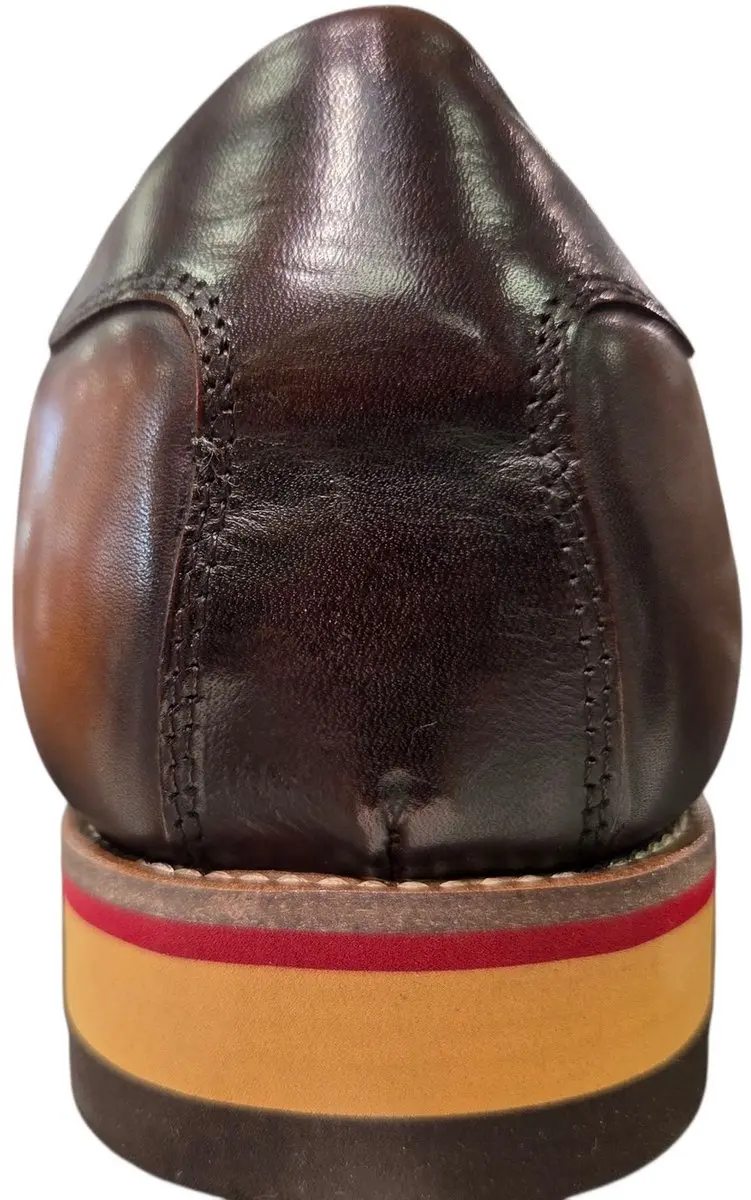 Heren Sneakers Enzo Vita Enzo Vita Achille 11 Marron Cognac - Maat 44 - afbeelding 2 van 6