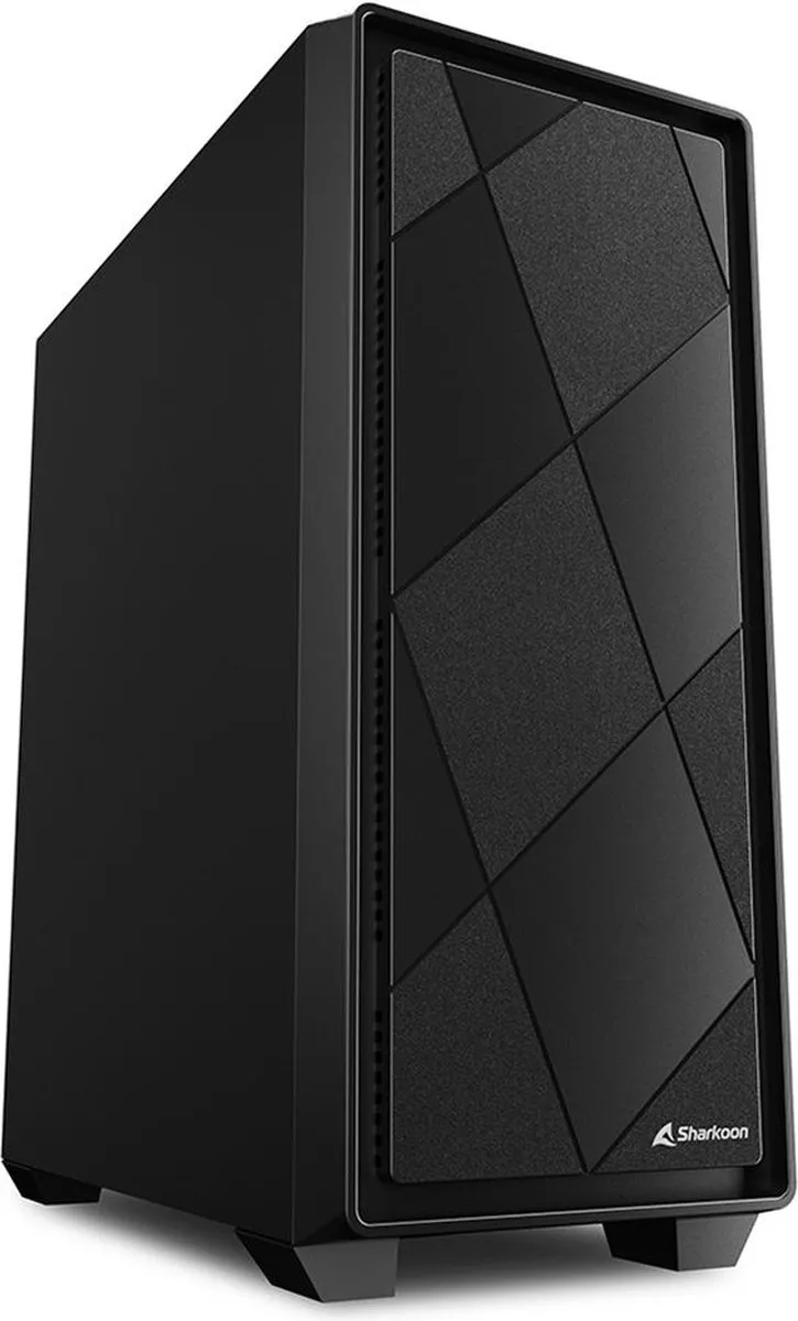 Sharkoon VS8 Towermodel ATX - 6x 2.5" 2x 3.5" - Zwart