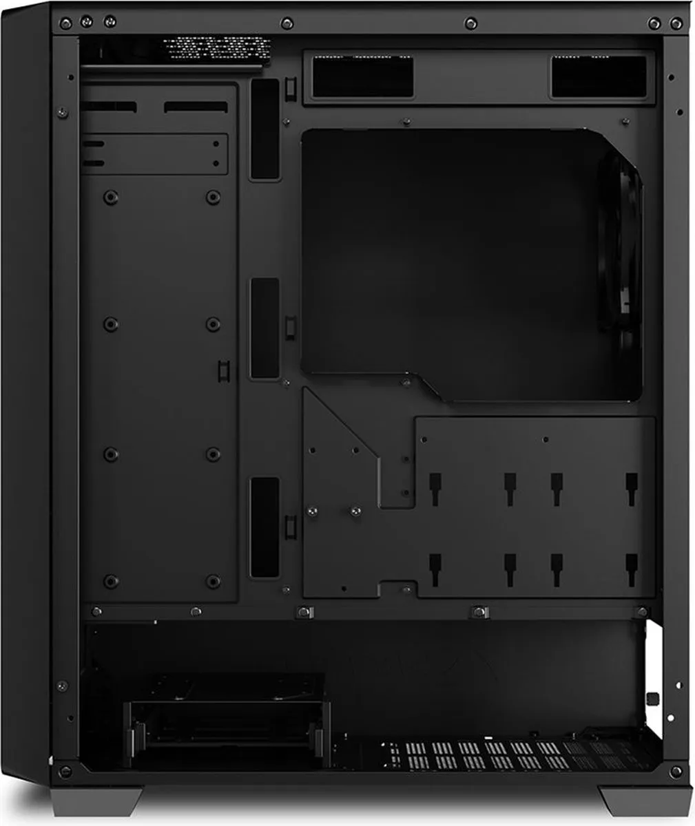 Sharkoon VS8 Towermodel ATX - 6x 2.5" 2x 3.5" - Zwart
