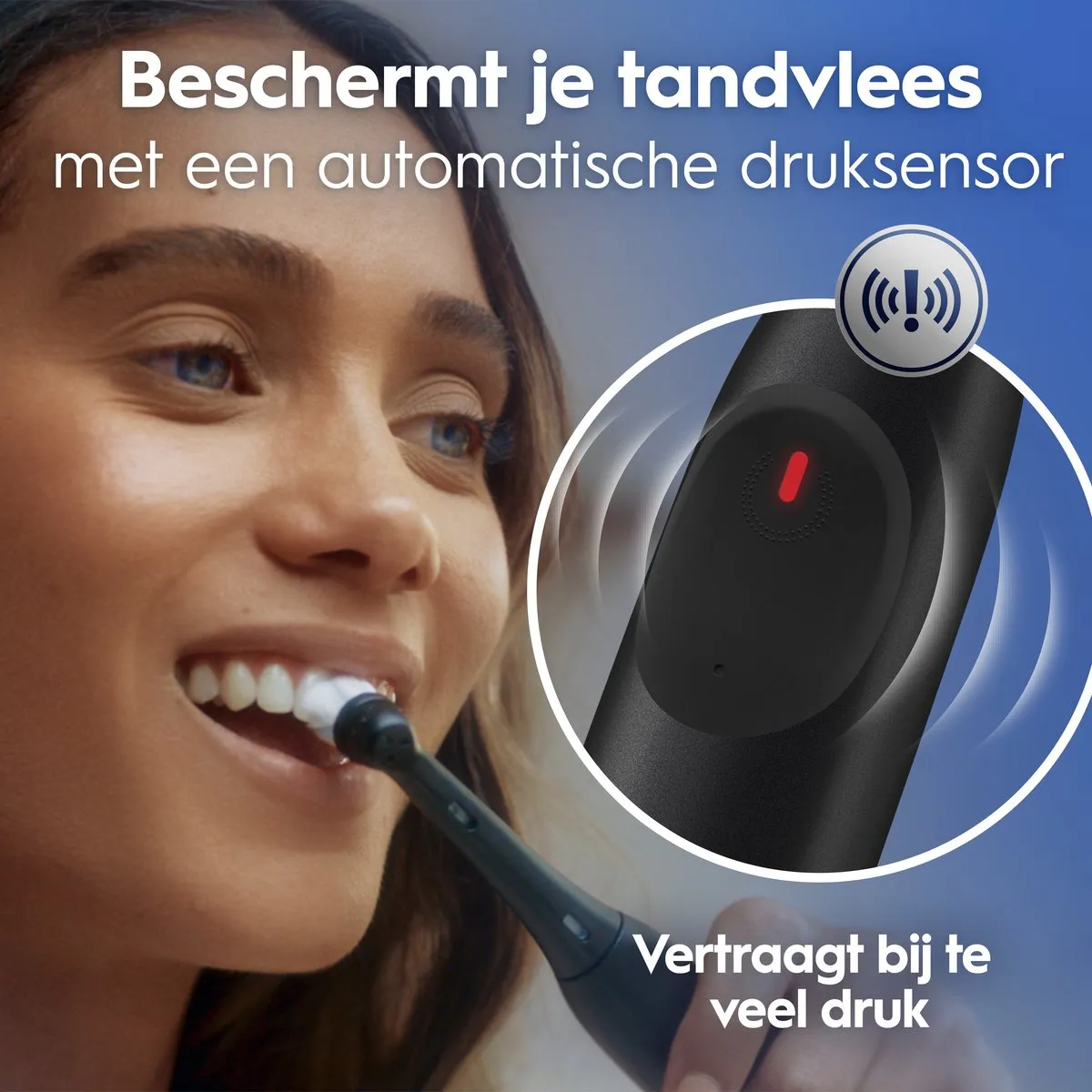 Oral-B iO2 Elektrische Tandenborstel - 2 Stuks - Night Black & Calm Pink - afbeelding 6 van 6