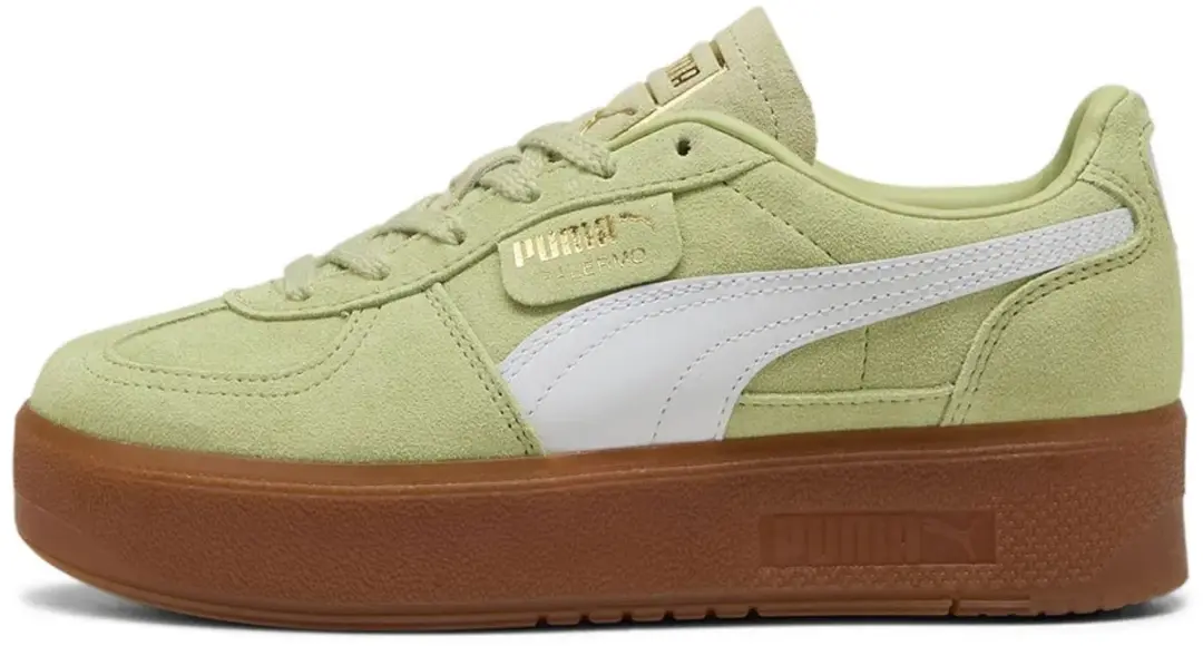 PUMA Palermo Elevata Sneakers Dames - Groen - EU 37 1/2 - afbeelding 6 van 6