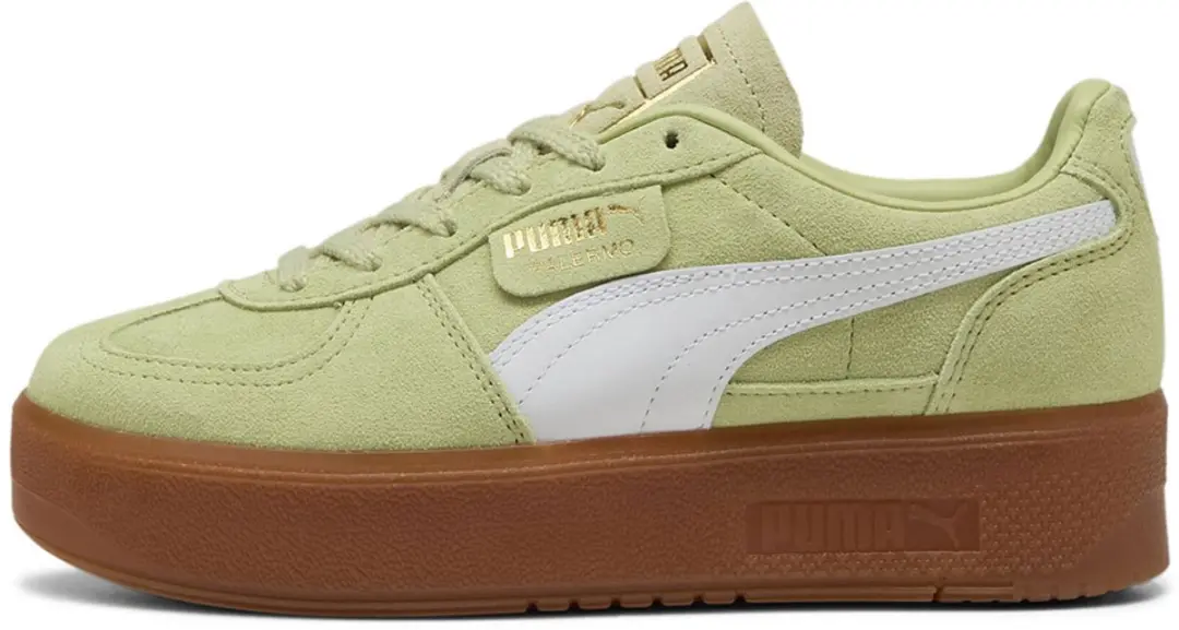 PUMA Palermo Elevata Sneakers Dames - Groen - EU 37 1/2 - afbeelding 4 van 6