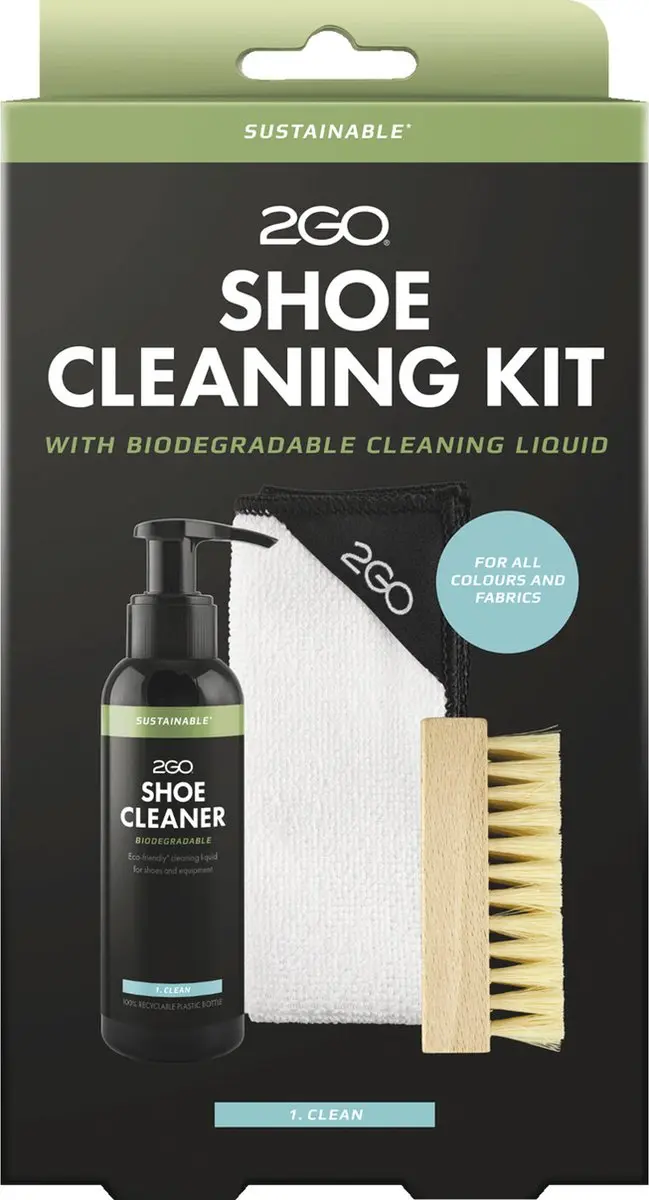2GO Schoenonderhoud Shoe Cleaning Kit