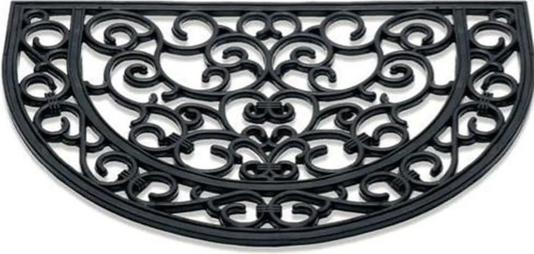 Rubbermat  / Sun Half rond 368 ant 302 / 40 cm x 60 cm /
