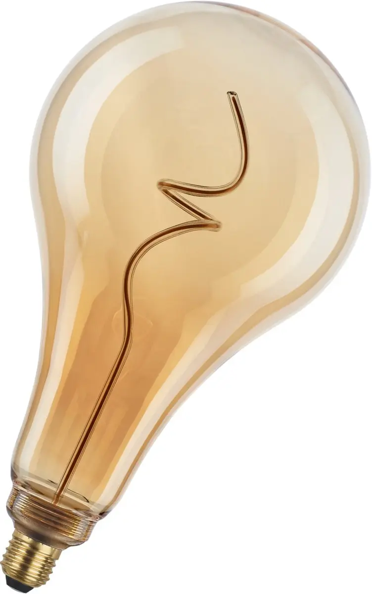 Bailey SpiraLED XL A165 4.9W 200lm 1800K Goud Dimbaar LED Filament