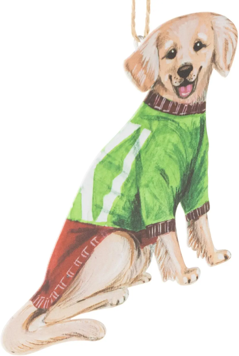 Kaemingk Ijzeren Hond Kerstornament 12.5cm - Multi - 2 stuks - afbeelding 6 van 6