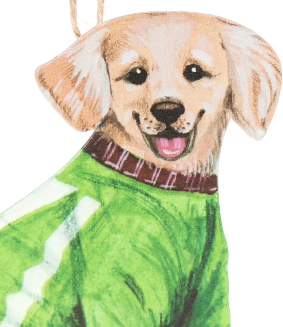 Kaemingk Ijzeren Hond Kerstornament 12.5cm - Multi - 2 stuks - afbeelding 4 van 6
