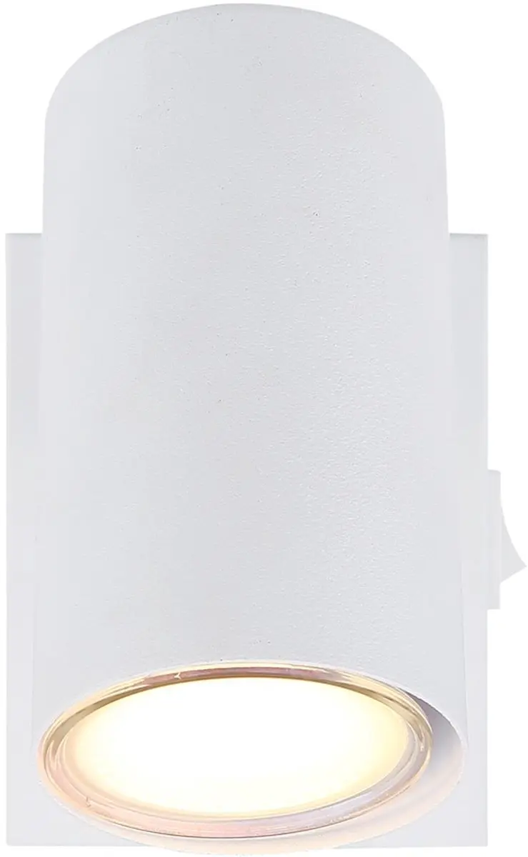 Globo Robby Opbouwspot 57911-1W - 1-lichts GU10 - Wit - afbeelding 6 van 6