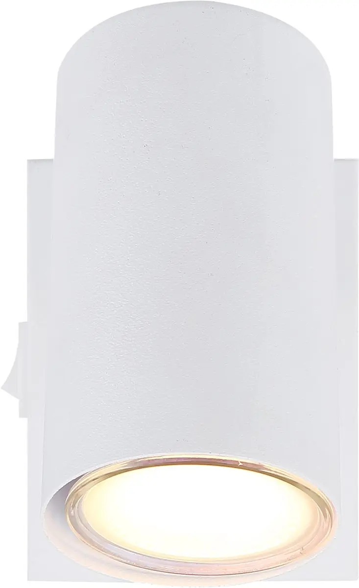 Globo Robby Opbouwspot 57911-1W - 1-lichts GU10 - Wit - afbeelding 3 van 6