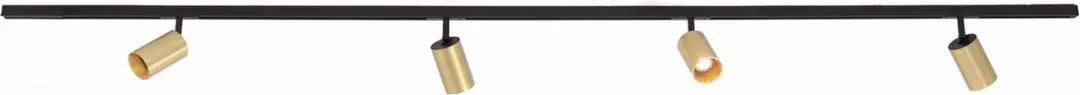 Hanglamp/pendel zwart voor 3 glazen 130cm