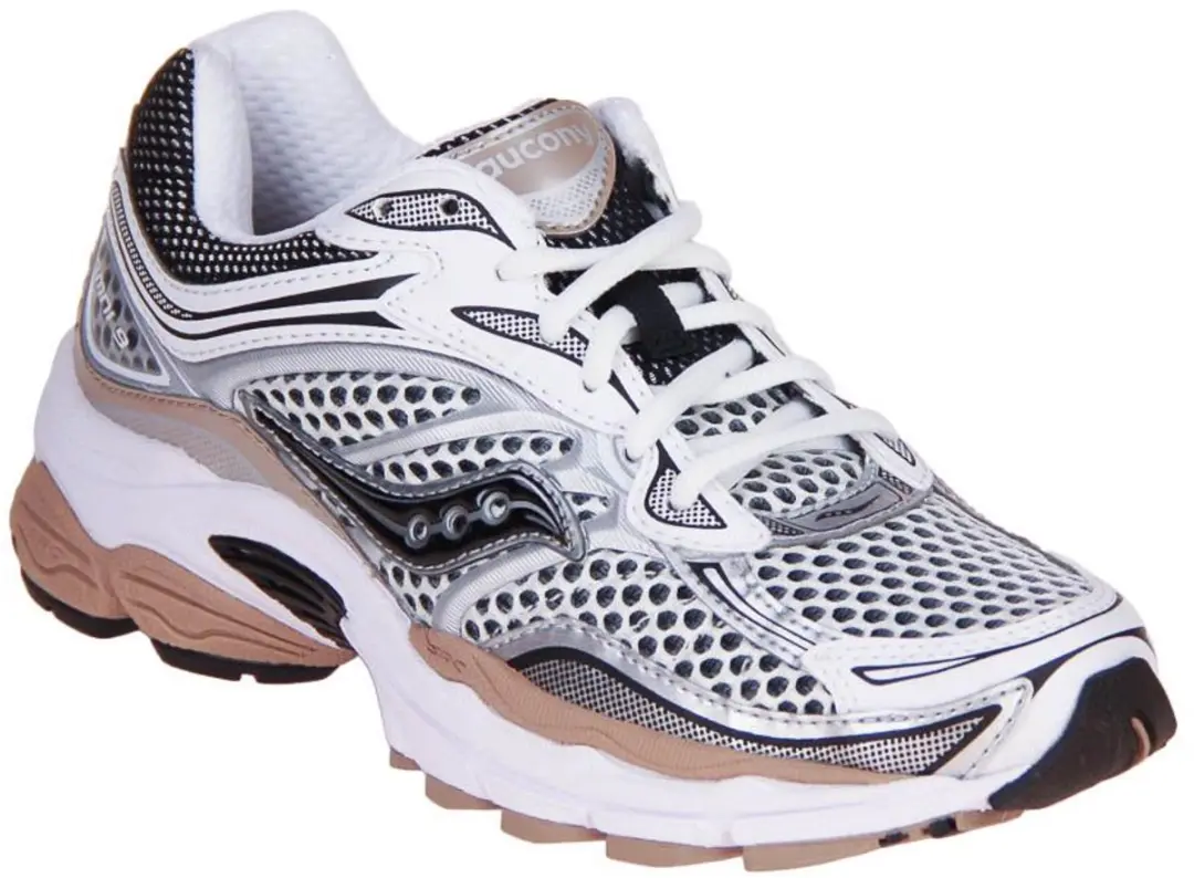 Saucony ProGrid Omni 9 Dames Sneakers - Wit - Maat 40 - afbeelding 3 van 6