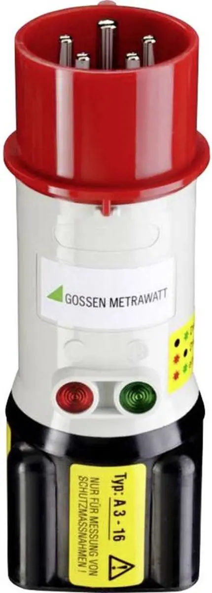 Gossen Metrawatt A3-16 GTZ3602000R0001 Meetadapter - 16A - afbeelding 5 van 6