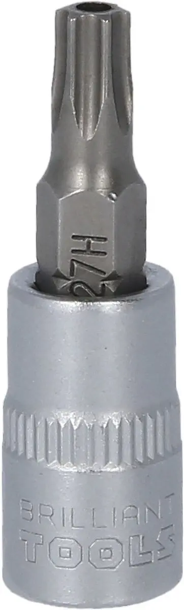 Brilliant Tools 1/4" Torx-bitdop met gat TB27 BT020985 - afbeelding 5 van 5