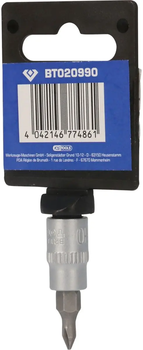 BRILLIANT TOOLS 1/4" PH Phillips bit inbus PH0 - BT020990 - afbeelding 2 van 4