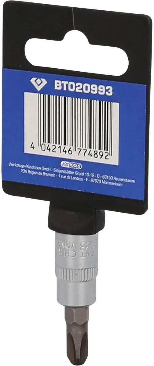 BRILLIANT TOOLS 1/4" PH Phillips bit inbus PH3 - BT020993 - afbeelding 3 van 4
