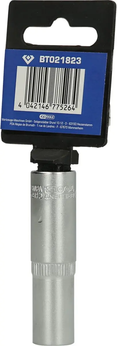 Brilliant Tools BT021823 Dopsleutel 3/8" - 11 mm lange uitvoering - afbeelding 2 van 4