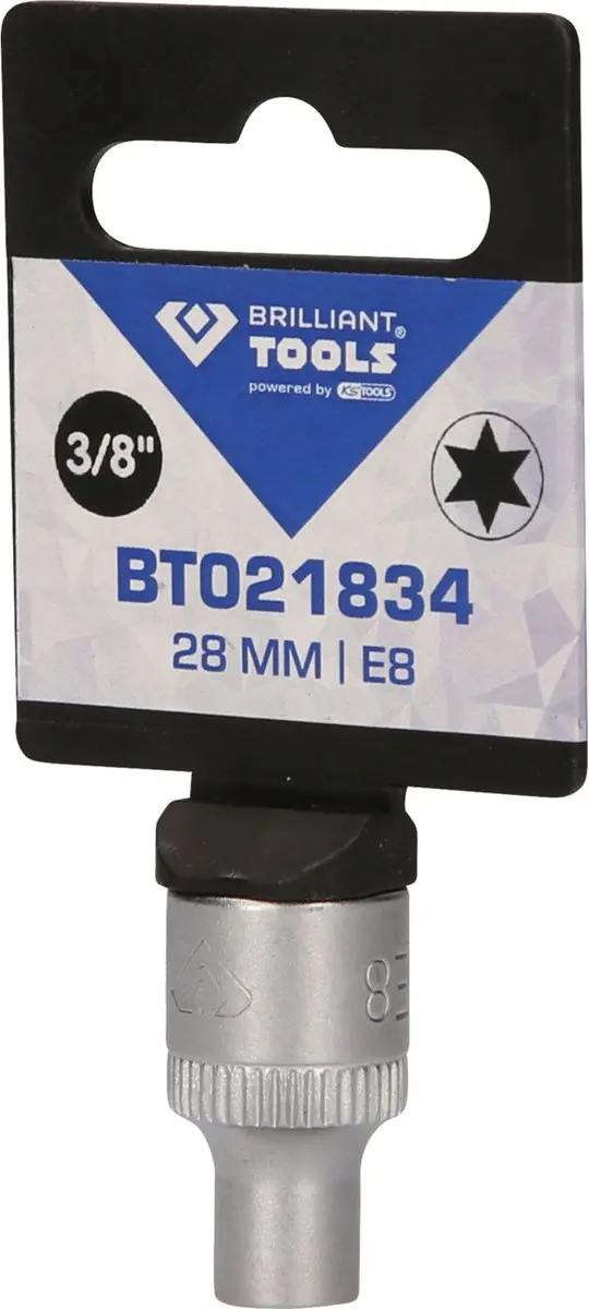 Brilliant Tools BT021834 Dopsleutel E8 - 3/8 aandrijving - afbeelding 4 van 4
