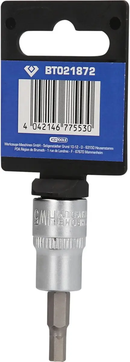 Brilliant Tools BT021872 Inbussleutelbitdop 5 mm - afbeelding 2 van 4