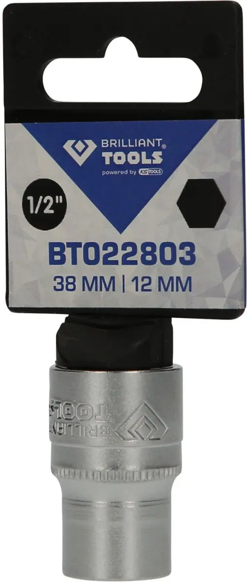 Brilliant Tools BT022803 Zeskant Dop 1/2 - afbeelding 2 van 4
