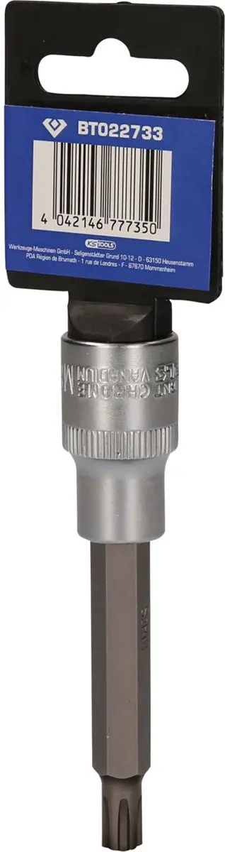 Brilliant Tools BT022733 RIBE Bit-Dopsleutel M8 - 1/2" - afbeelding 3 van 4