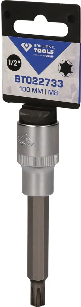 Brilliant Tools BT022733 RIBE Bit-Dopsleutel M8 - 1/2" - afbeelding 4 van 4