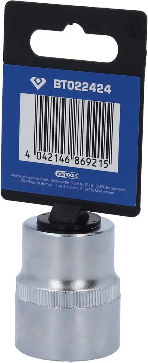 Brilliant Tools BT022424 Twaalfkant Dop 24mm 1/2" - afbeelding 4 van 4