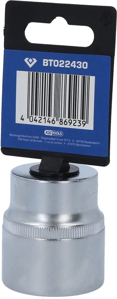 Brilliant Tools BT022430 Twaalfkantdop 30 mm 1/2" - afbeelding 4 van 4