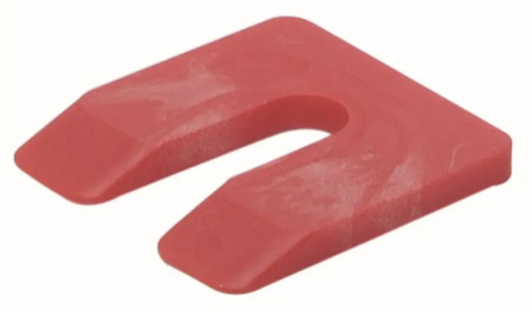 Uitvulplaatjes 5Mm 50X50mm Rood Knst Zak A 48 St