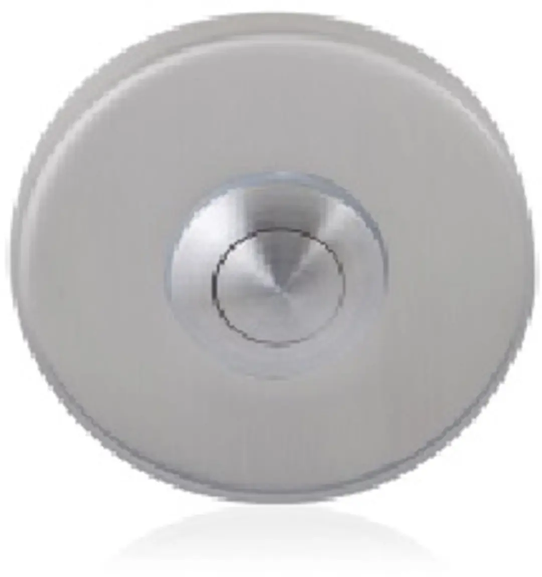 GPF Deurbel Rond 50x8mm GPF9827.09 - RVS Satin - afbeelding 3 van 3