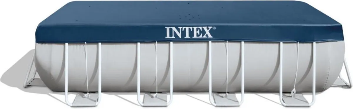 Intex Prism Frame Zwembad 488cm - 10.874L - Grijs