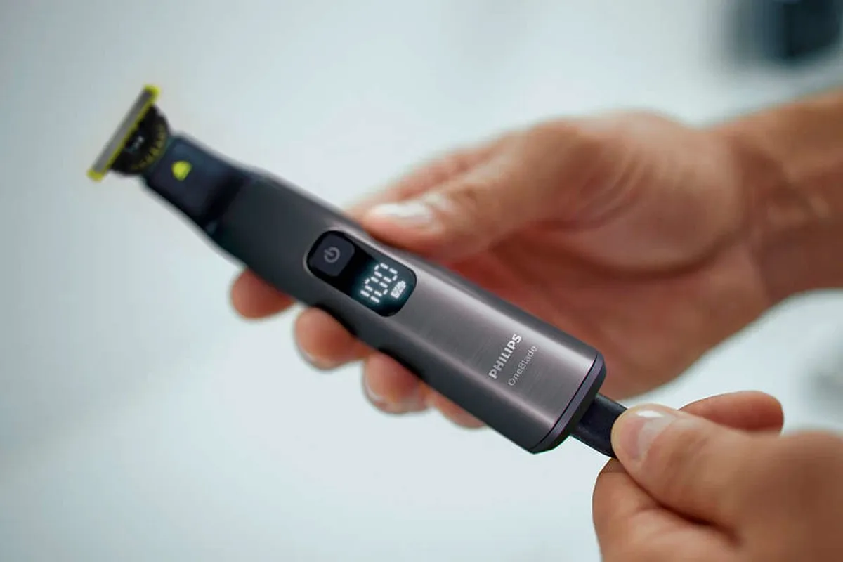 Philips OneBlade QP6551/15 Pro Scheerapparaat - Geel