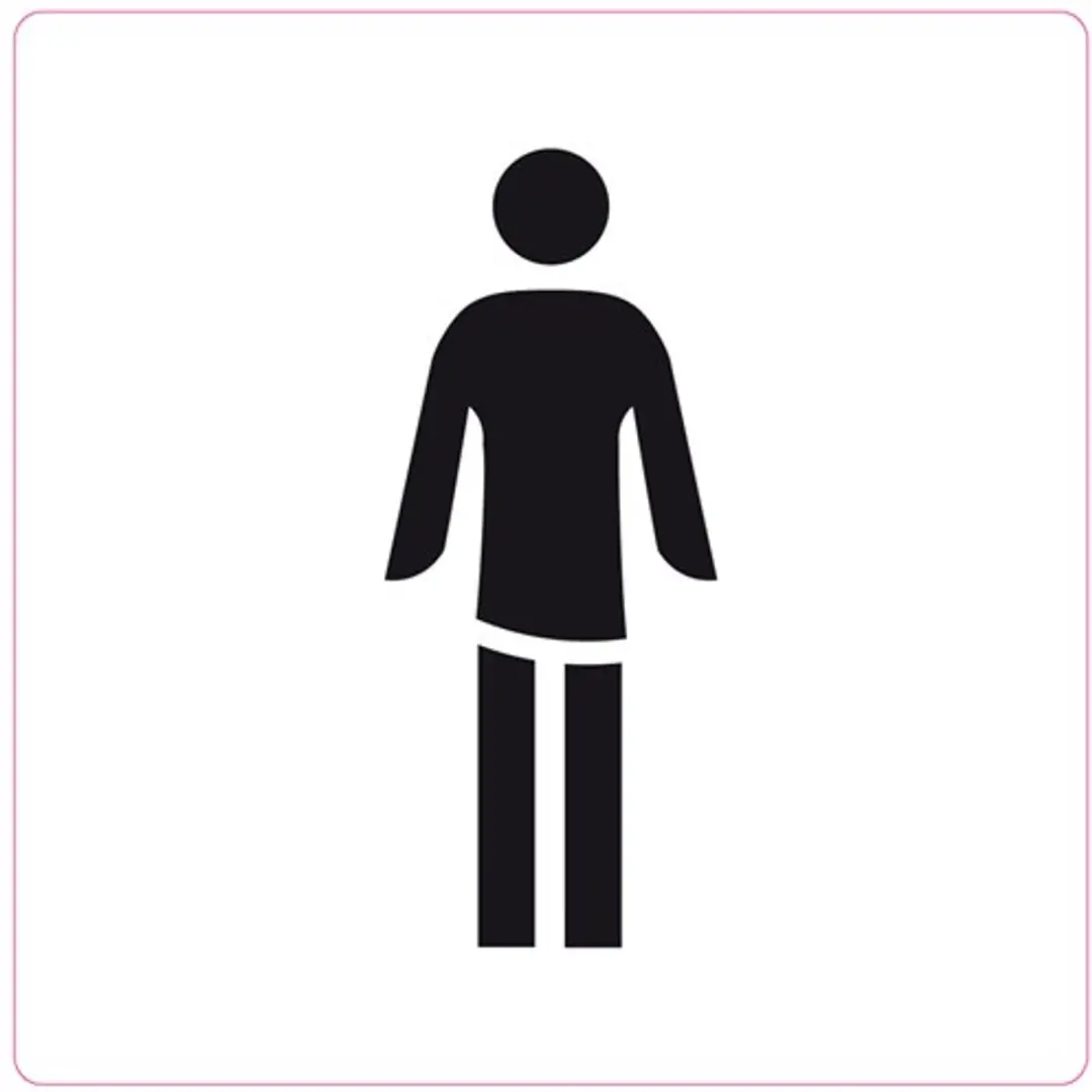 Ivana Pictogram Toilet Man