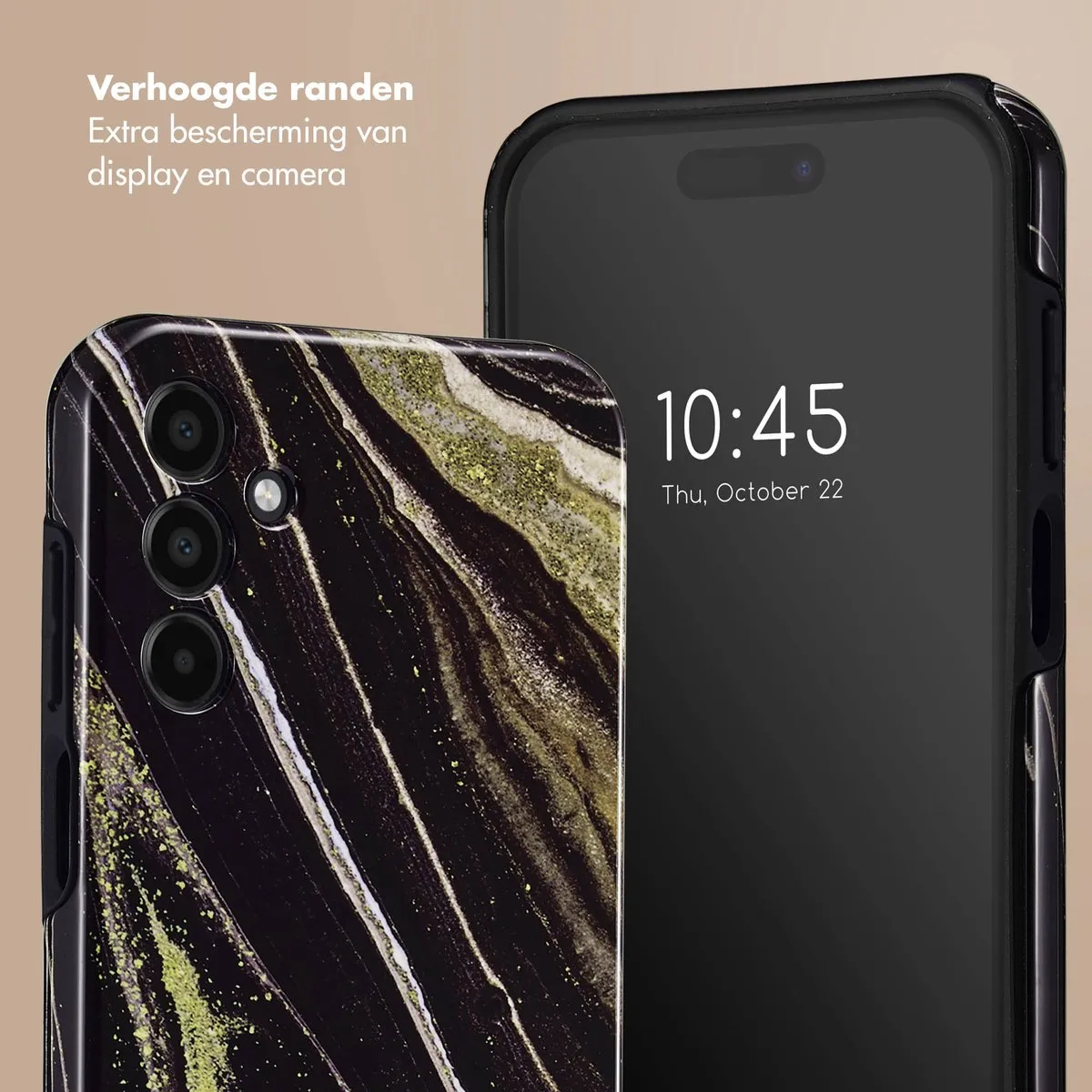 Selencia Hoesje Samsung Galaxy A15 Chic Marble