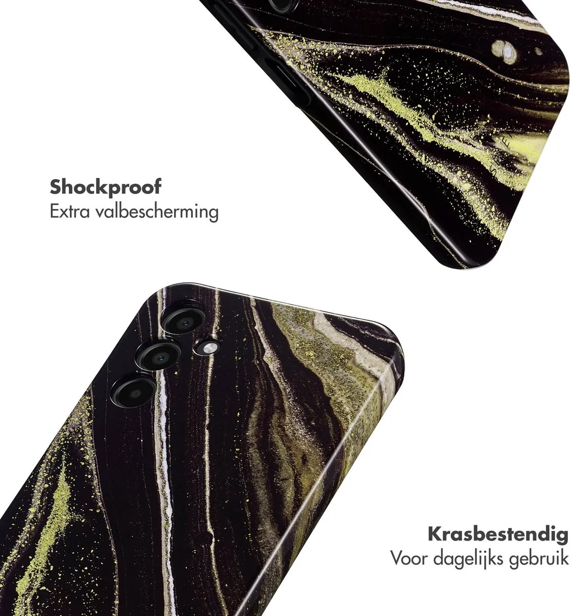Selencia Hoesje Samsung Galaxy A15 Chic Marble