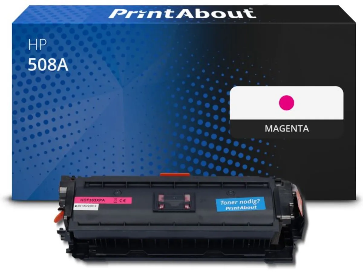 PrintAbout HP 508A CF363A Toner Magenta