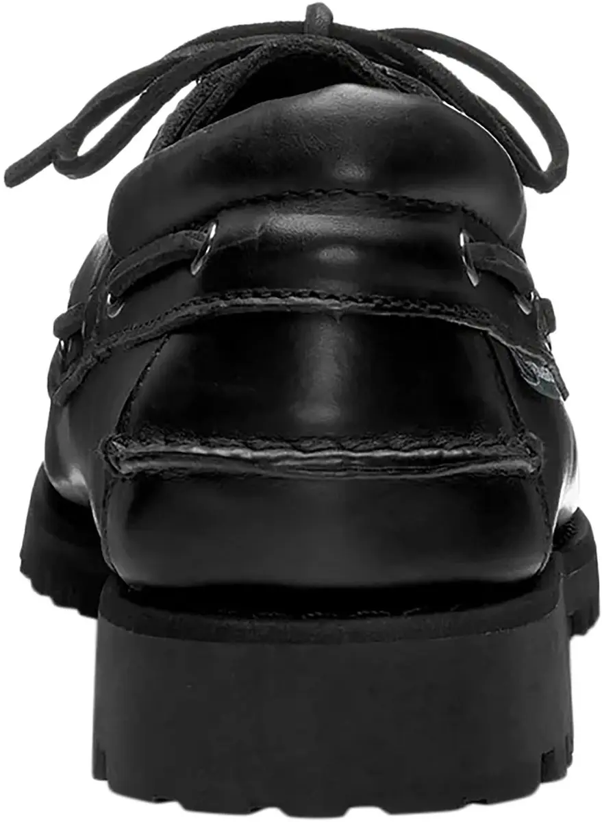 Sebago Acadia Waxy Leren Derbyschoenen - Zwart - afbeelding 2 van 6