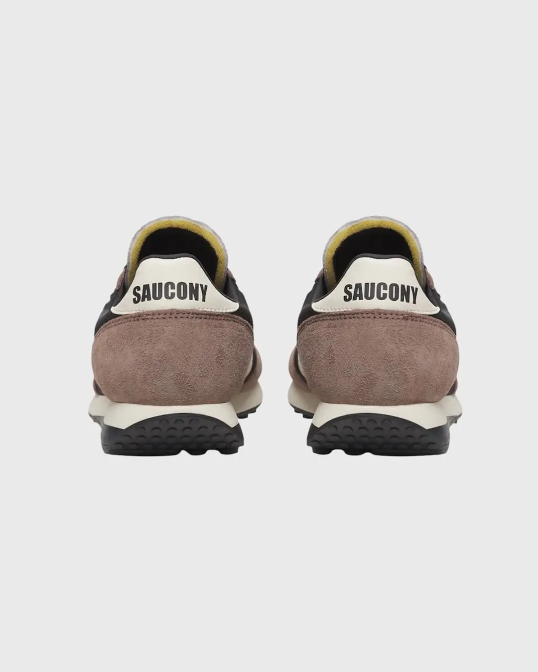 Saucony Trainer 80 Leren Sneakers - Zwart - afbeelding 3 van 6