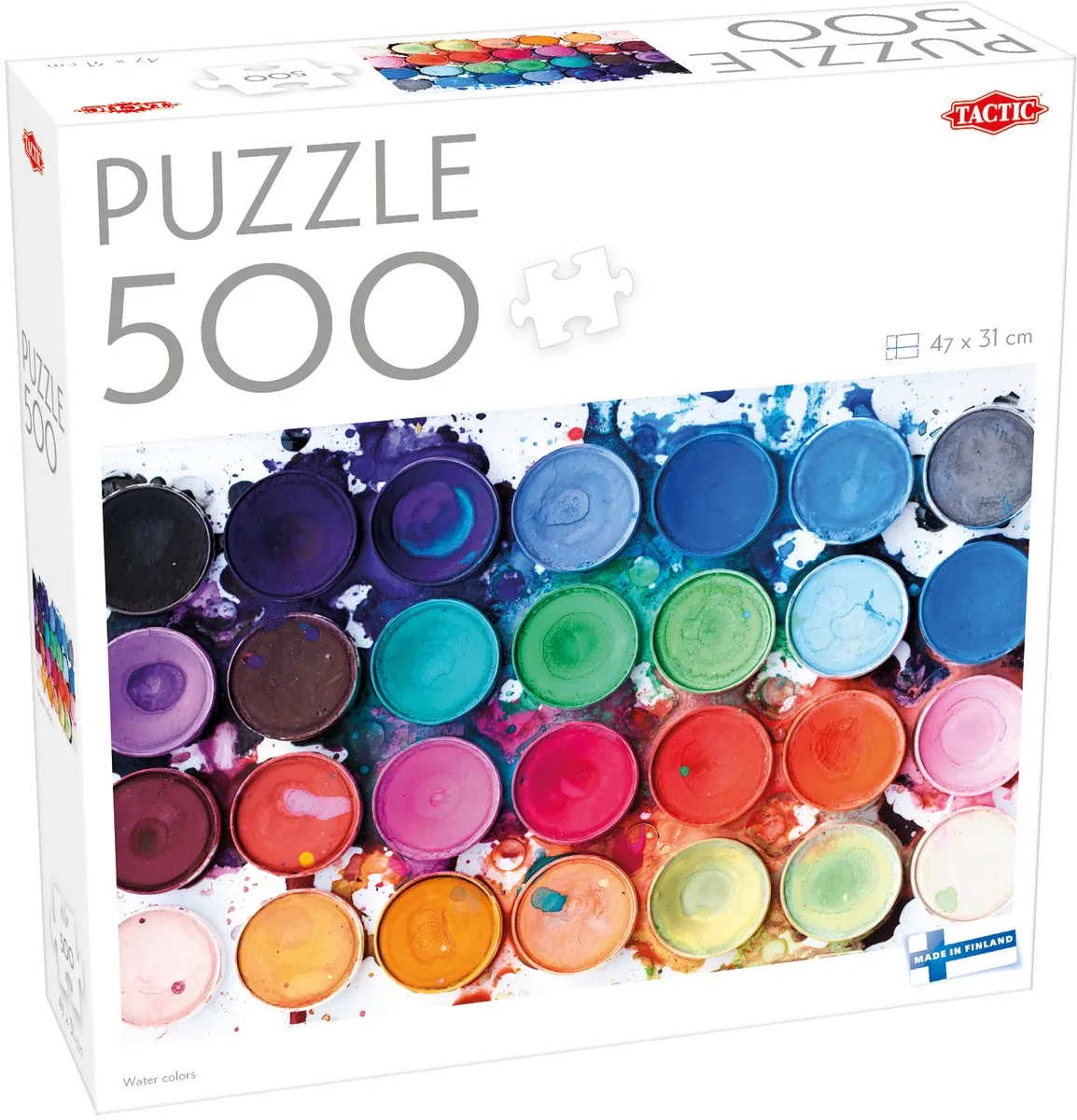 Tactic Water Colors Puzzel 500 Stuks